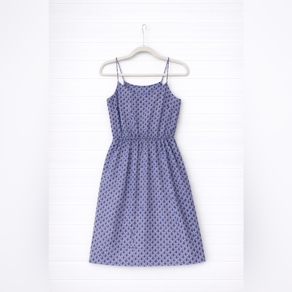 H&M Blue Patterned Dress